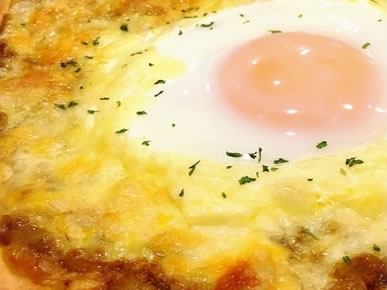 ビスマルク風カレーPizza