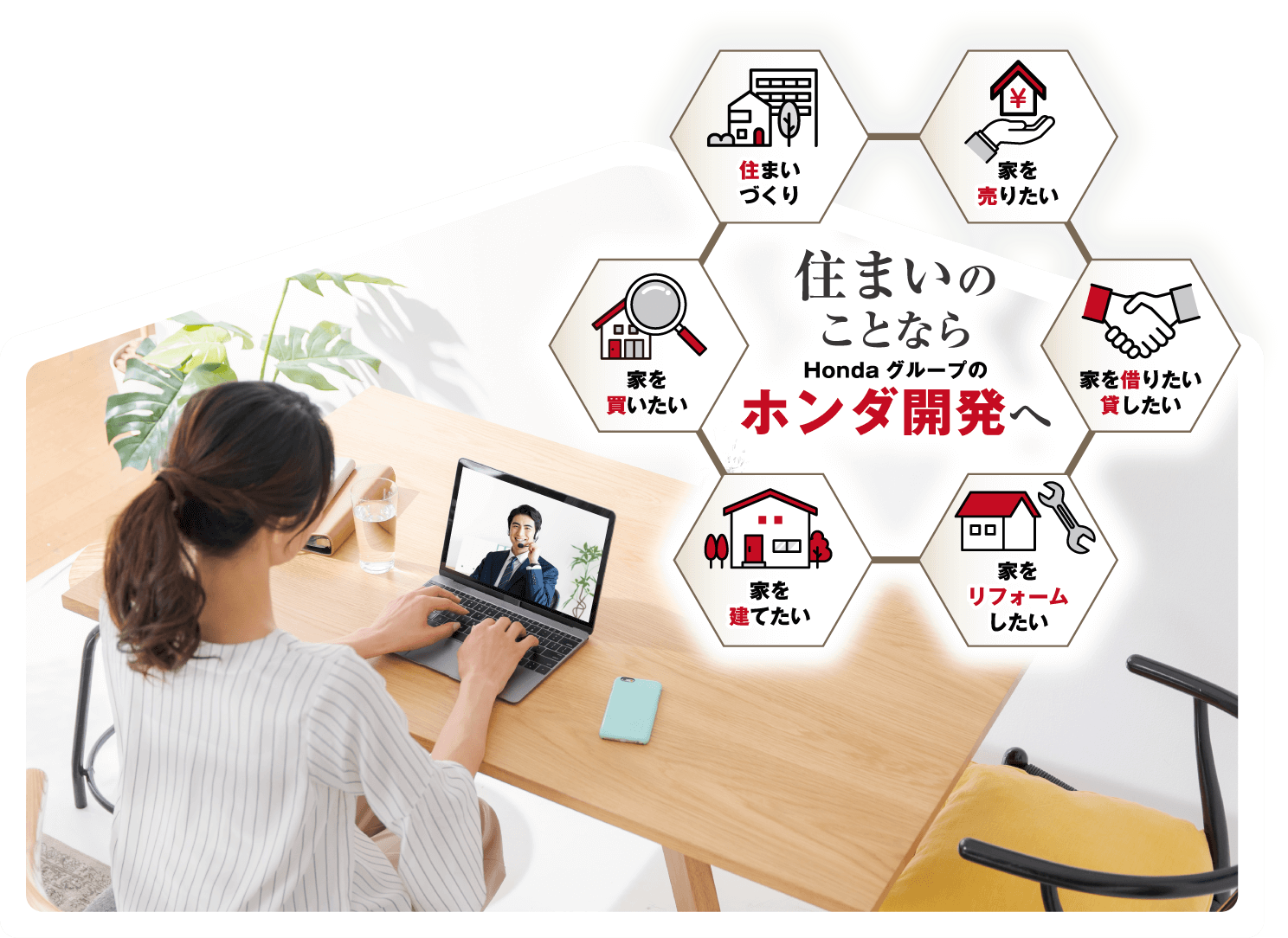 住まいのことなら Hondaグループの ホンダ開発へ